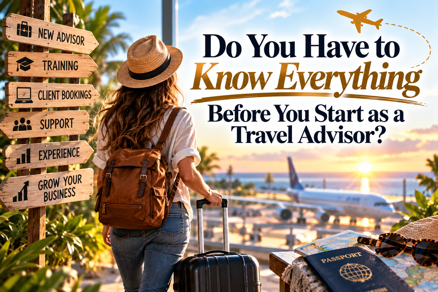 Do you have to know everything before you start as a travel advisor?